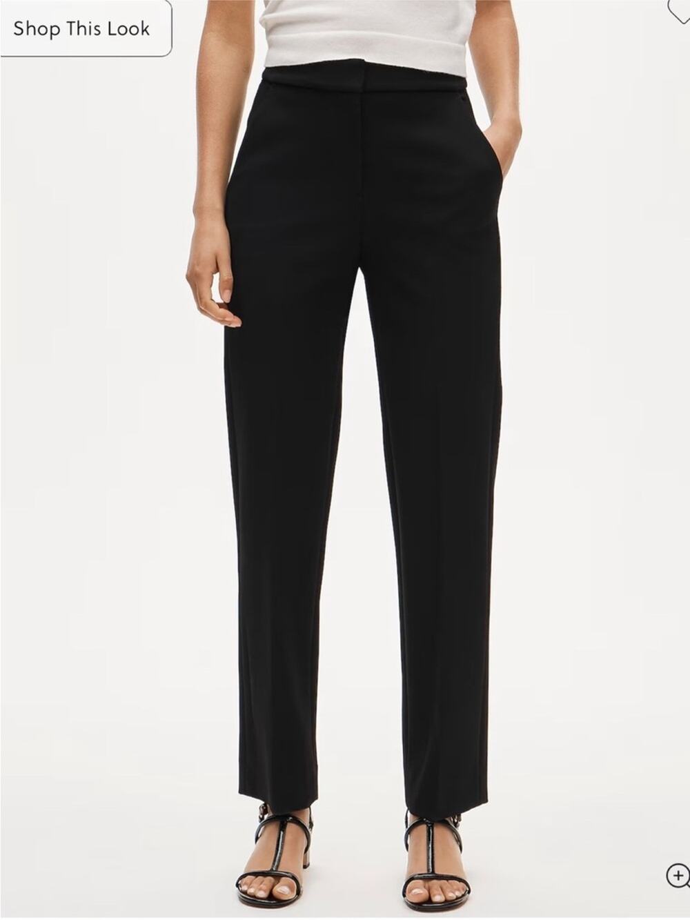 J.Crew Petite Kate straight-leg pant in four-season stretch